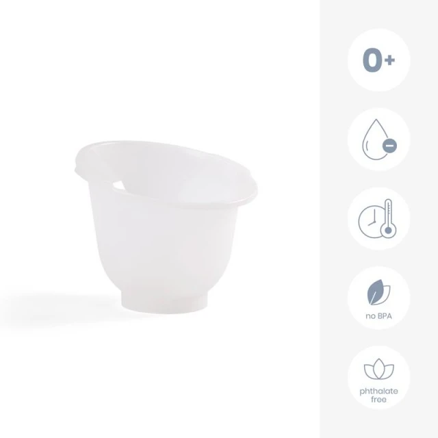 Doomoo Basics Shantala White Newborn Bath Tub