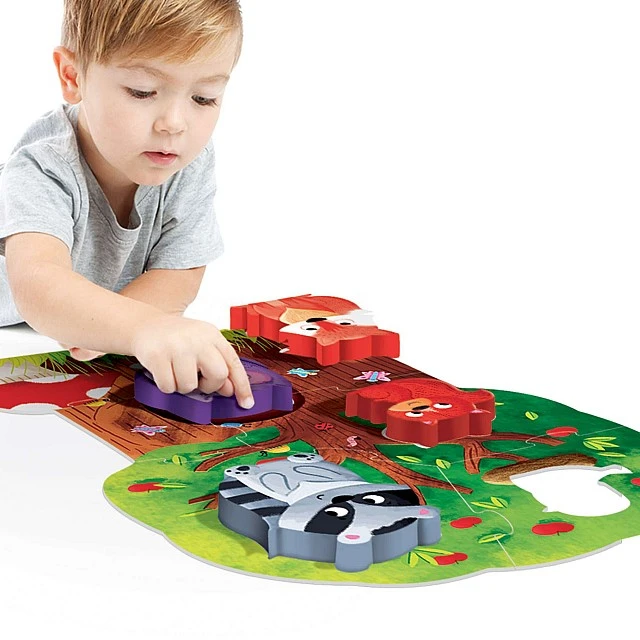 My first puzzle In the forest - Montessori