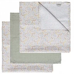 Luma 3бр. Тензухени пелени 70х70см - Multi Lines