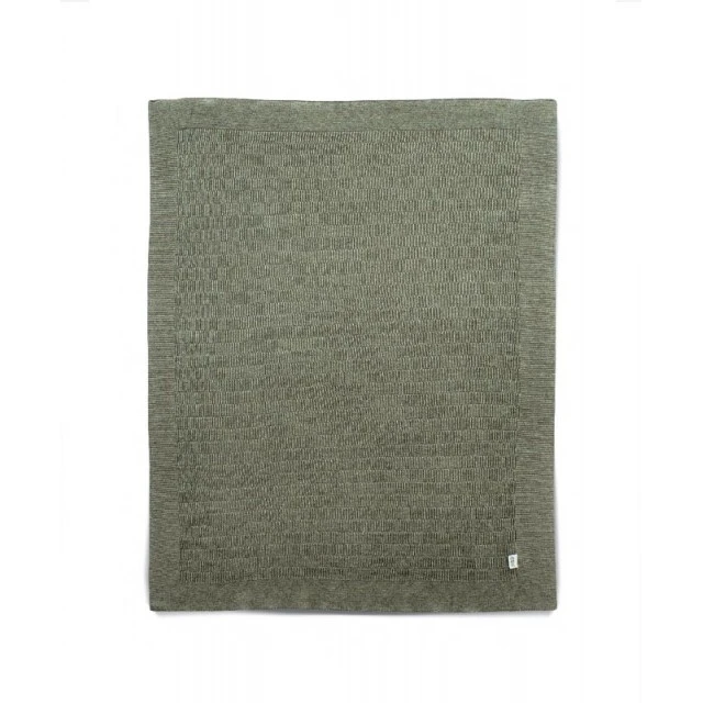 Mamas & Papas Knitted blanket 70x90 cm - Khaki