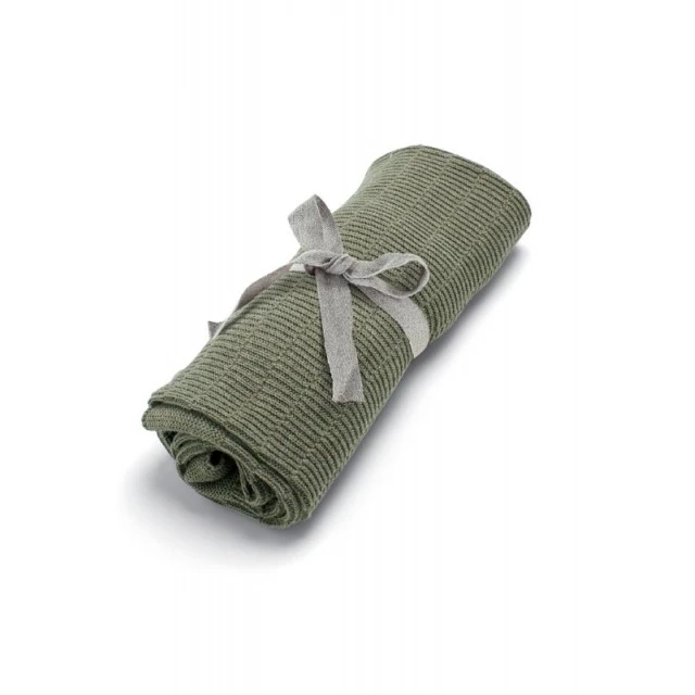 Mamas & Papas Knitted blanket 70x90 cm - Khaki