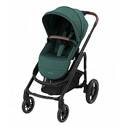 Комбинирана бебешка количка Maxi-cosi Plaza + 2в1 - essential green