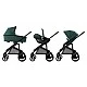 Комбинирана бебешка количка Maxi-cosi Plaza + 2в1 - essential green