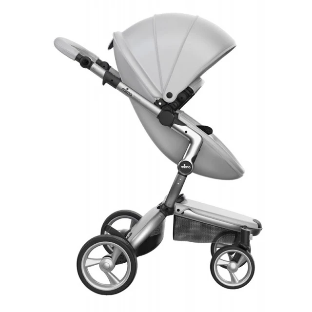 Combined baby stroller Mima Xari 2 in 1 - argento