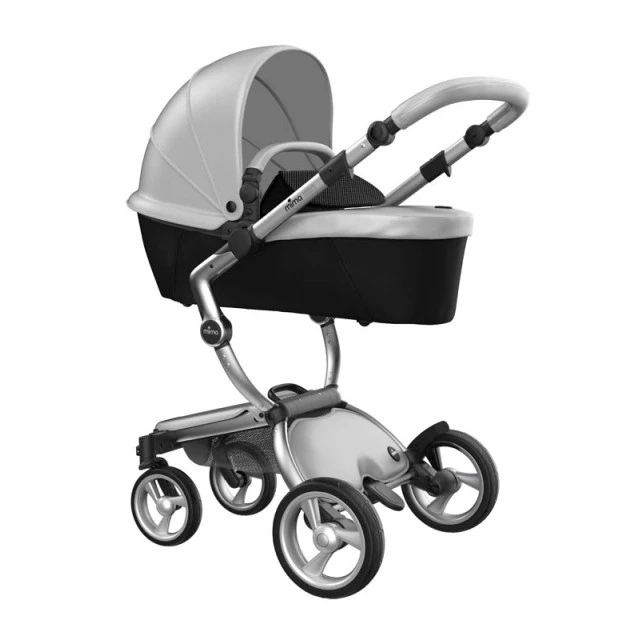 Combined baby stroller Mima Xari 2 in 1 - argento