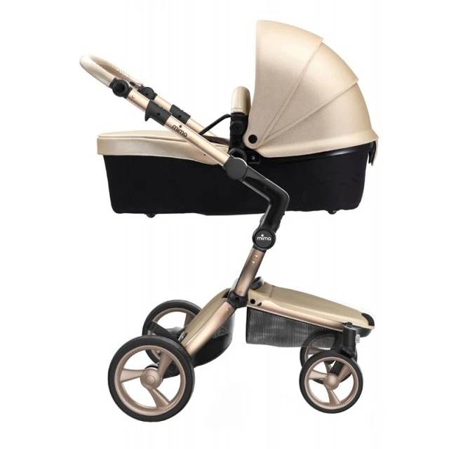 Combined baby stroller Mima Xari 2 in 1 – champagne