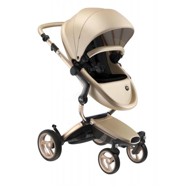 Combined baby stroller Mima Xari 2 in 1 – champagne