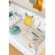 Petit Praia Carrycot footmuff Moon - Wild