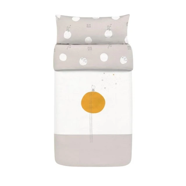 Baby Clic Sheet set 70x140cm - Dreamer Grey