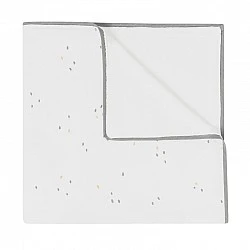 Petit Praia Baby blanket 80x80cm - Rita Grey