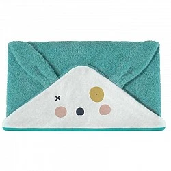 Petit Praia Baby towel 90x90cm - Wild