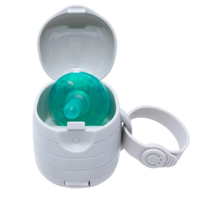 Ubbi Pacifier box On-the-go - Grey