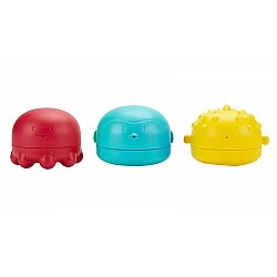 Ubbi set of 3 squeeze bath toys