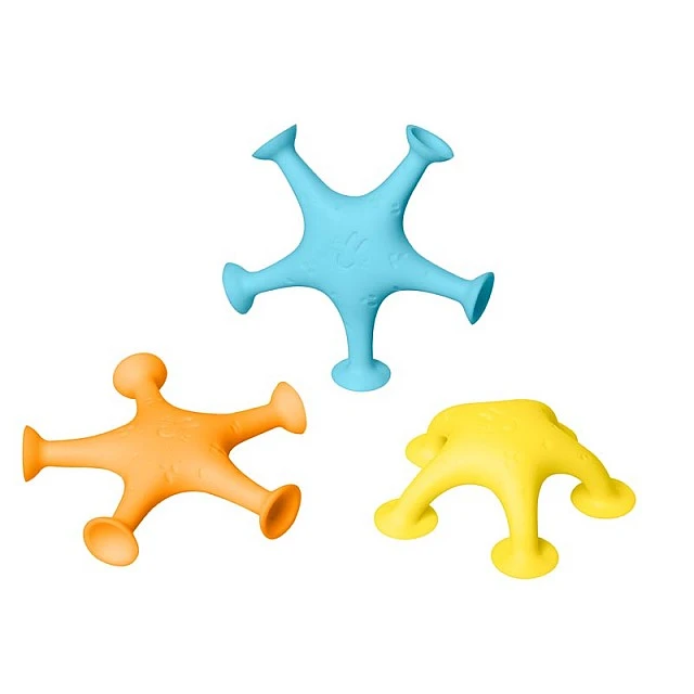 Ubbi Set of 3 bath toys - Starfish