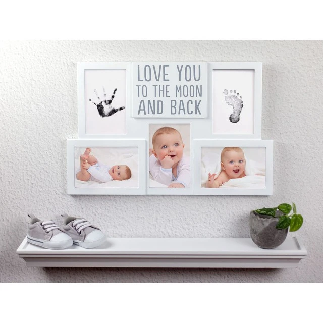 Pearhead Рамка за снимки и мастилени отпечатъци Love You to the Moon and Back