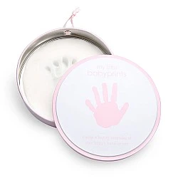 Pearhead Метална кутия за глинени отпечатъци Pink