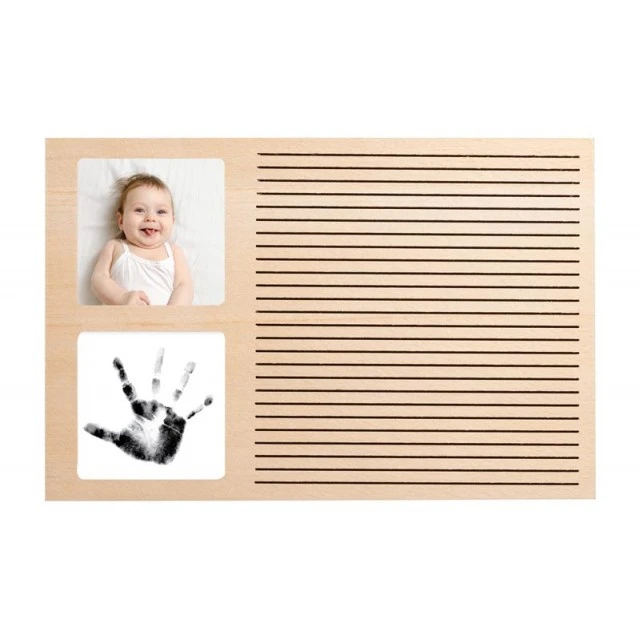 Pearhead Picture Frame, Ink Print and Lettering - Letterboard