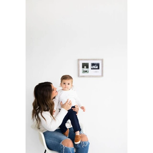 Pearhead Photo frame, photo video frame and bracelet - Rustic