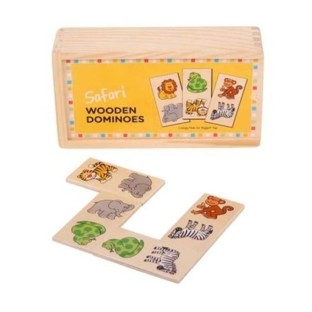 Wooden domino Safari