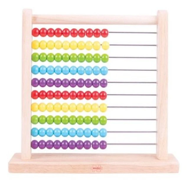 Wooden abacus