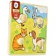 My first wooden puzzle with handles - Pets