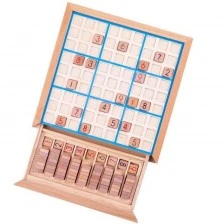 Wooden game - Sudoku