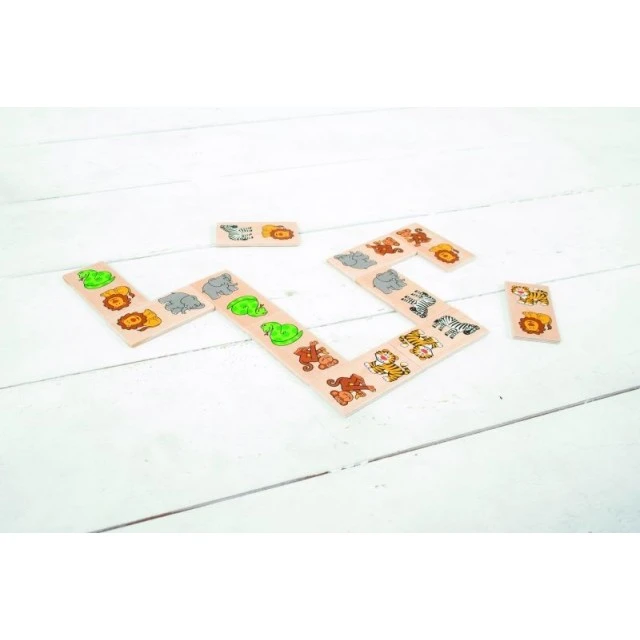 Wooden domino Safari