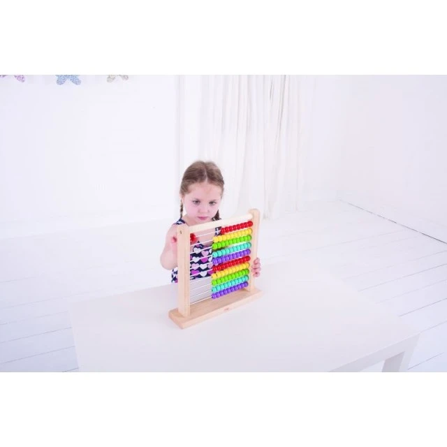Wooden abacus