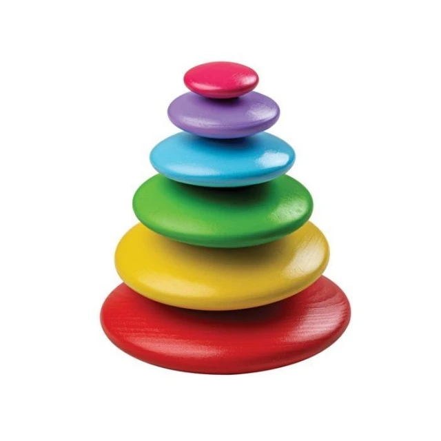 Wooden balance game - Rainbow