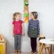 Дървен метър за стена - Животните от фермата