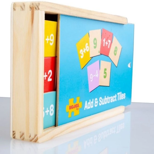Wooden game - Add and subtract