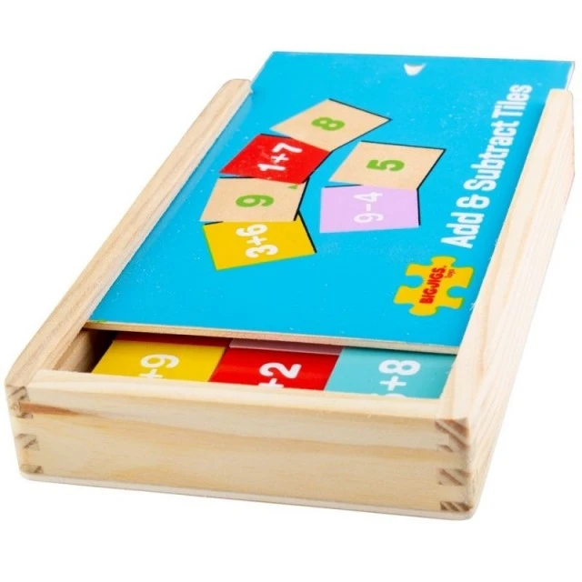 Wooden game - Add and subtract