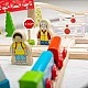 Комплект влакче с релси - Градове и села