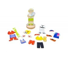 Magnetic dress-up doll - Activities