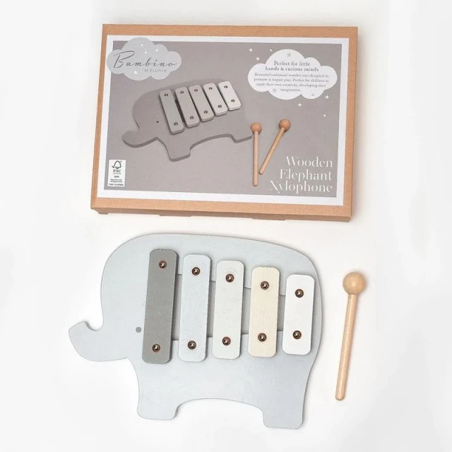 Bambino Wooden toy Xylophone - Elephant