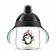 Philips AVENT Non-spill cup with hard tip 260 ml, 12m+, Penguin, black