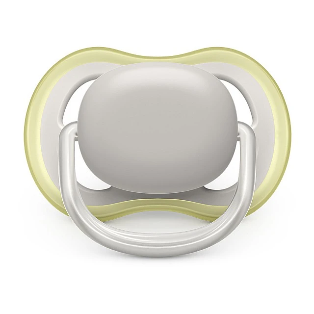 Pacifiers Ultra Air 0m+ white and yellow