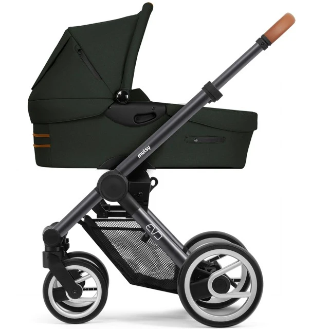 Mutsy Basket for newborn EVO Bold Mountain Green