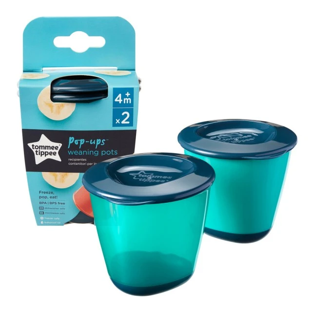 Large containers for food 120ml, 2 pcs/op