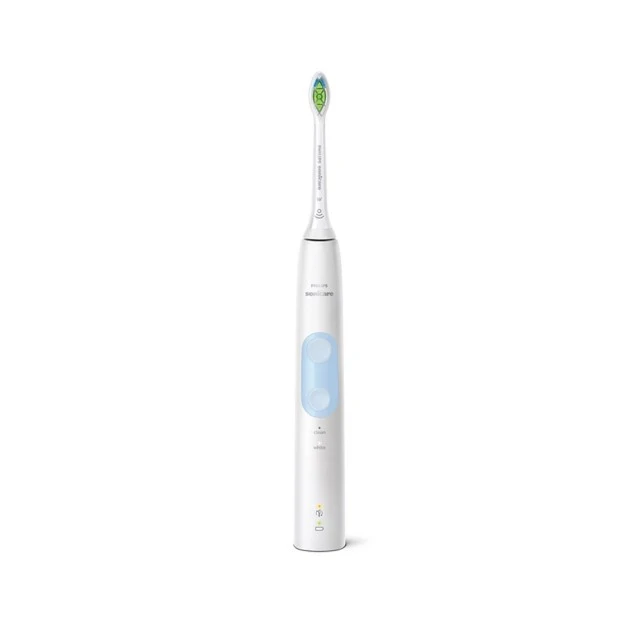 Четка за зъби ProtectiveClean серия 4500 бяла с кутия за пътуване