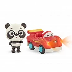 Car and Figure Set - Sports Car and Panda