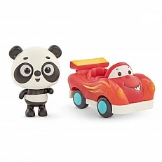Car and Figure Set - Sports Car and Panda