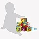 PLAYGRO Soft bath cubes (6 pcs./pack) 6m+