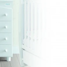 MICUNA Legs for chest with bath and changer CP-1190, White