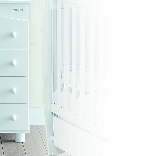 MICUNA Legs for chest with bath and changer CP-1190, White