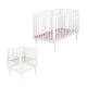 MICUNA Transformable bed ARCTIC 60/80-120 cm, white