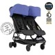 Mountain Buggy Количка за две деца Nano DUO Nautical (черно и синьо)