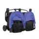 Mountain Buggy Количка за две деца Nano DUO Nautical (черно и синьо)