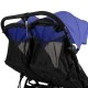 Mountain Buggy Количка за две деца Nano DUO Nautical (черно и синьо)