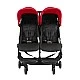 Mountain Buggy Количка за две деца Nano DUO Ruby (черно и червено)
